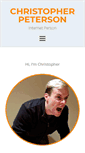 Mobile Screenshot of chrispeterson.info